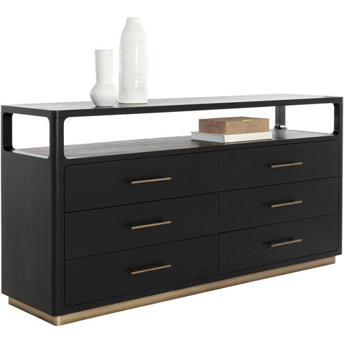 Danette Black Dresser